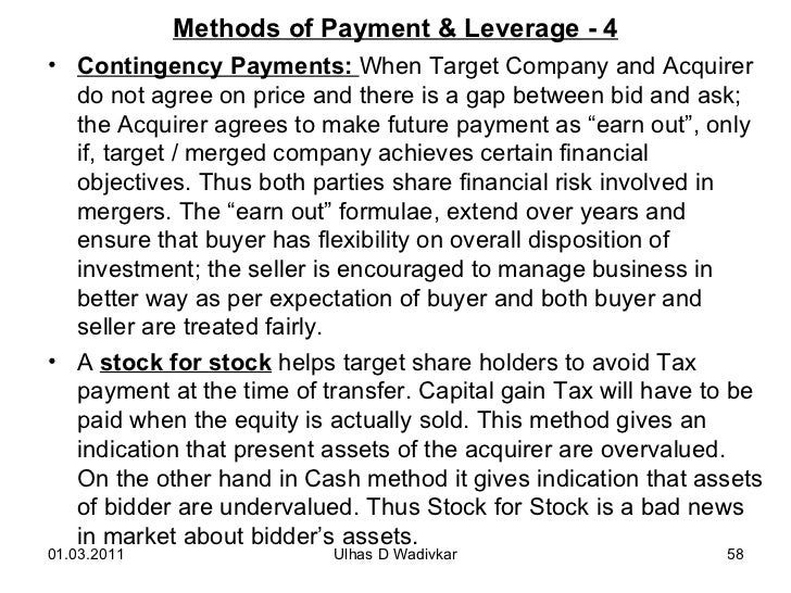 mergers and acquisitions cover letter