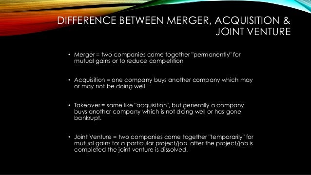 merger definition and difference between merger Main difference merger and acquisition are terms related to corporate finance management and strategic management that deals in the selling, buying, combing or dividing different companies or similar companies however, the process of and the end result of both are entirely different from each other. merger definition and difference between merger Main difference merger and acquisition are terms related to corporate finance management and strategic management that deals in the selling, buying, combing or dividing different companies or similar companies however, the process of and the end result of both are entirely different from each other.
