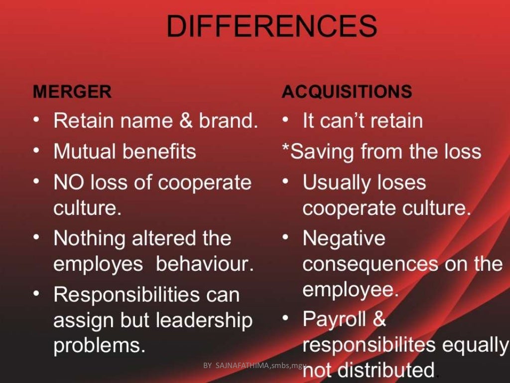 Mergers acquisitions and takeovers