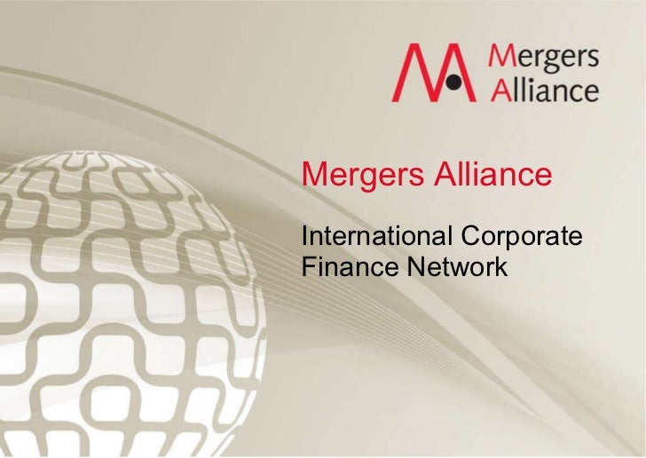 Mergers Alliance company overview