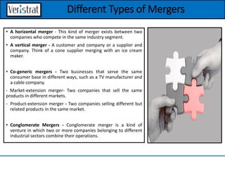 Mergers and acquisitions framework | Veristrat Inc. | PDF