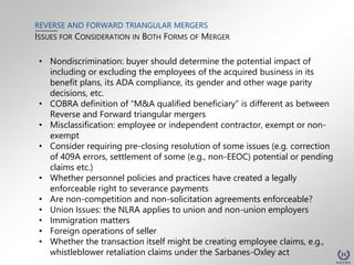 Triangular And Reverse Triangle Merger Reverse and Forward Triangular Mergers | PPTX