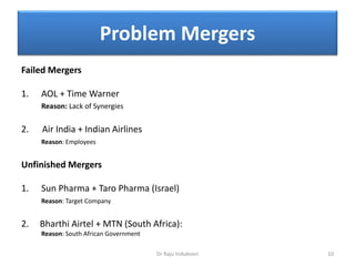 Merger Issue Merger trends | PPTX