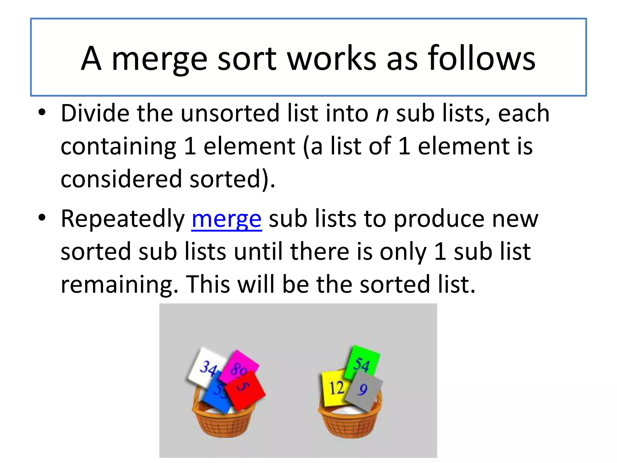 Merge sort | PPT
