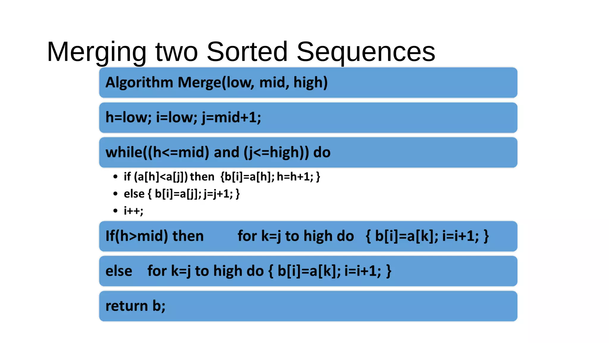 Merge sort | PPT