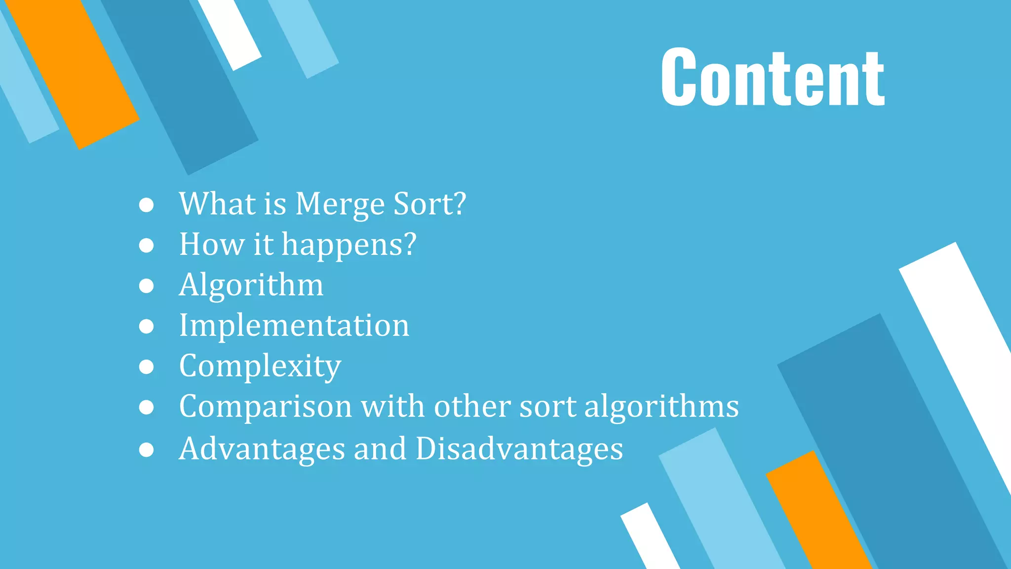 Merge sort | PPTX