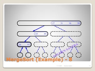 MergeSort (Example) - 8
11/3/2021 36
Soumen Santra
 