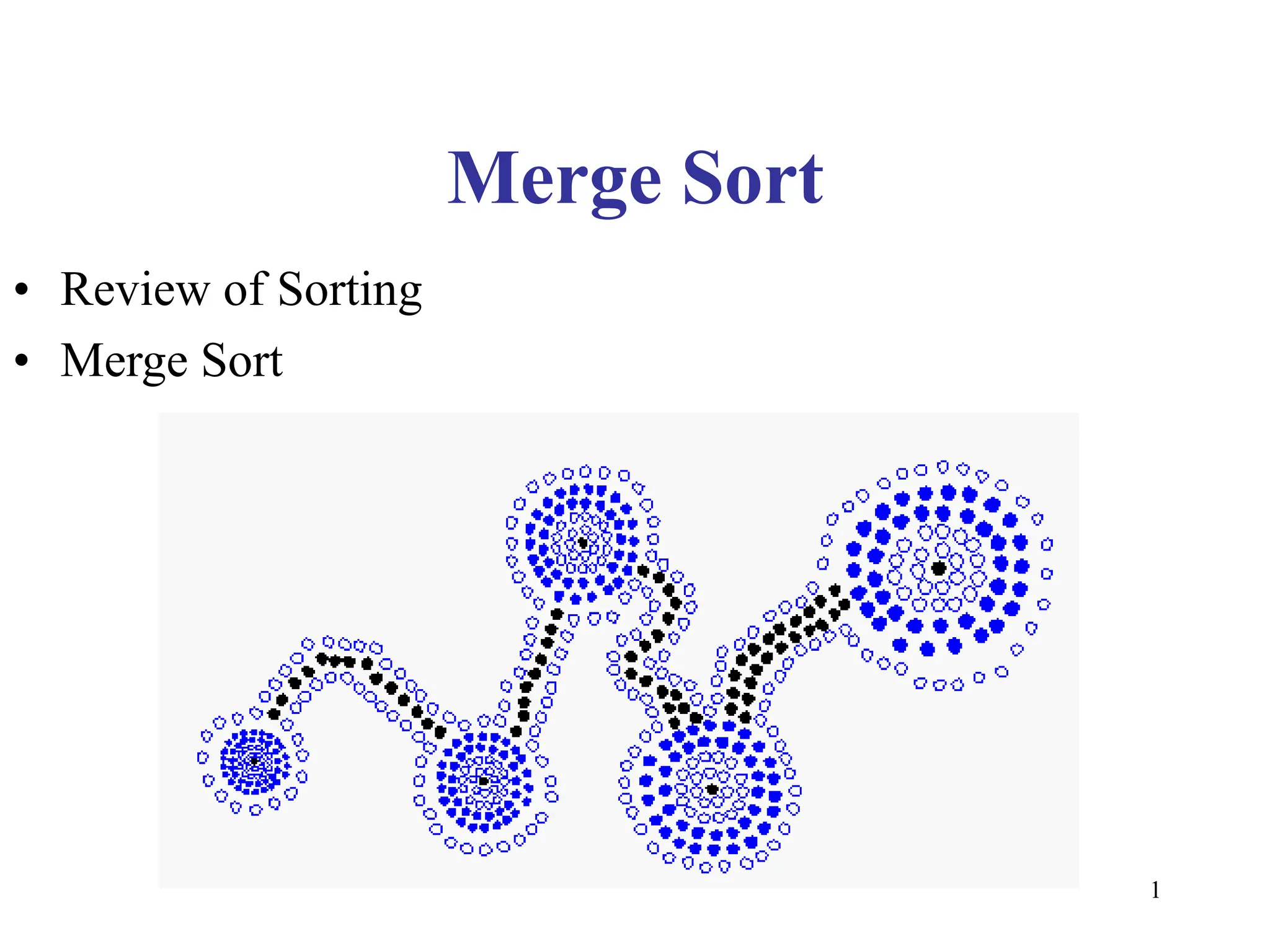 MergeSort.ppt shows how merge sort is done | PPT