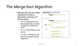 Merge Sort with real example using animation | PPTX