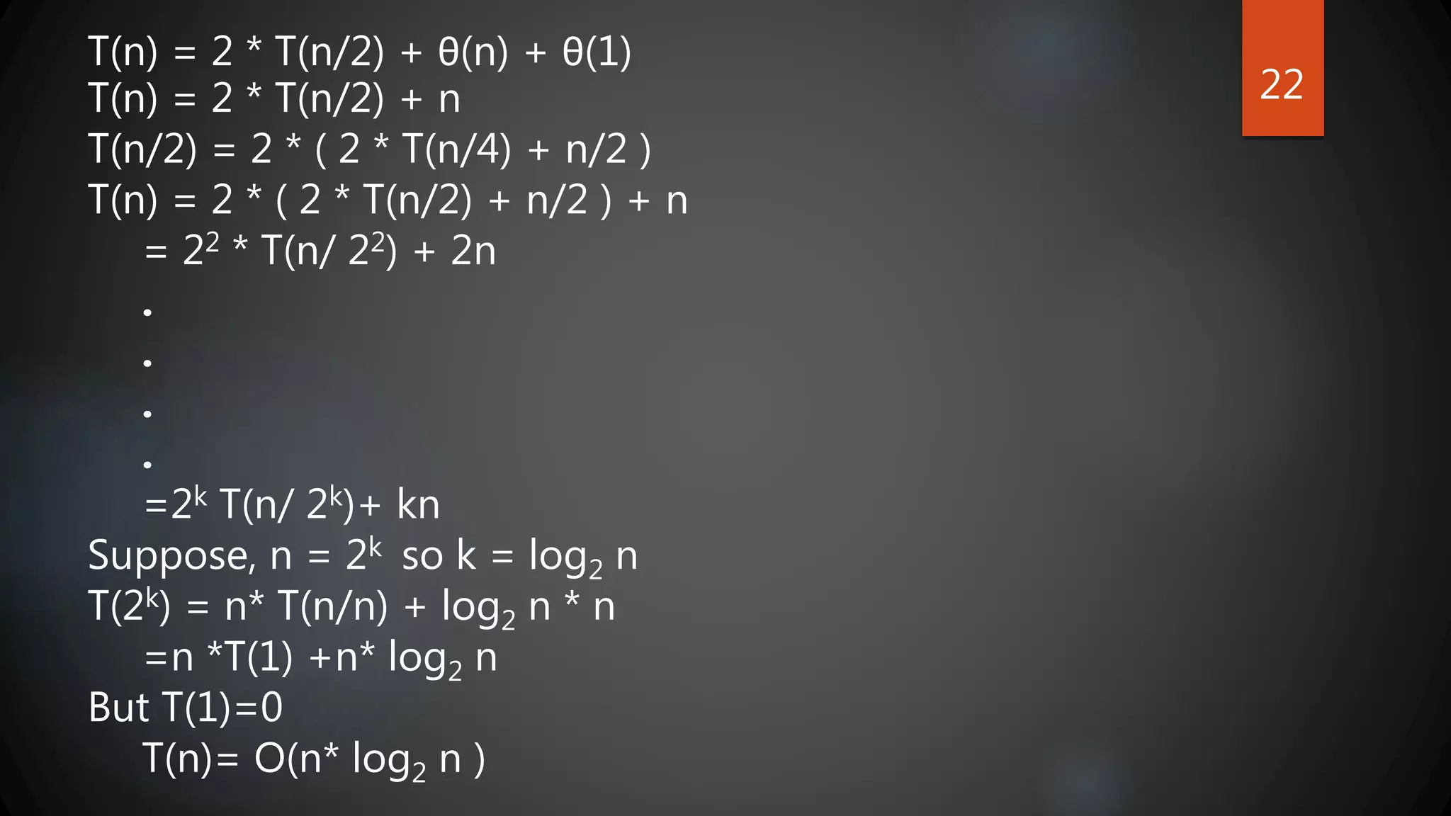 Merge sort analysis and its real time applications | PPTX | Computer ...