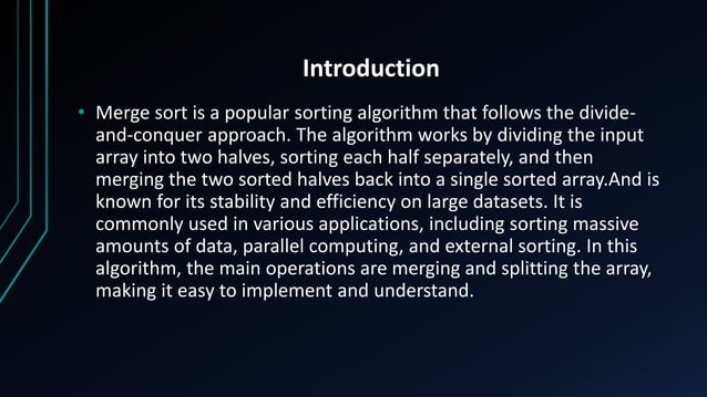 Data Structure Marge sort Group 5 pptx so | PPT