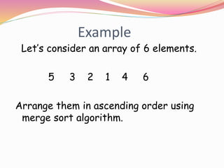 Merge sort implementation | PPT