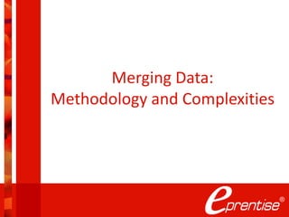 Merging Data: A Methodology | PPT