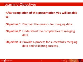 Merging Data: A Methodology | PPT
