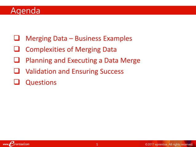 Merging Data: A Methodology | PPT