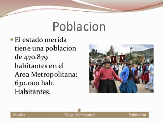 Simbolos del estadoBanderaPajaro: el turpialArbol: frailejonFlor: timotespinangoMerida                                    Diego HernandezSimbolos del estado