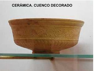 CERÁMICA. CUENCO DECORADO

 