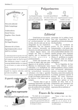 Meridiano 71 año 0 N°1