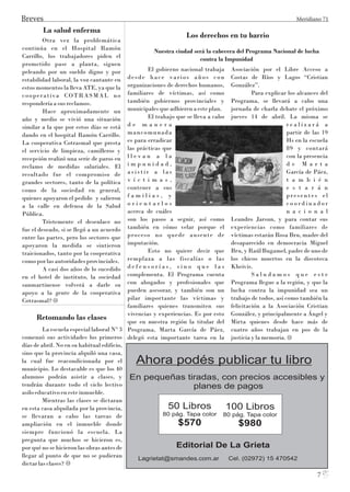 Meridiano 71 año 0 N°1