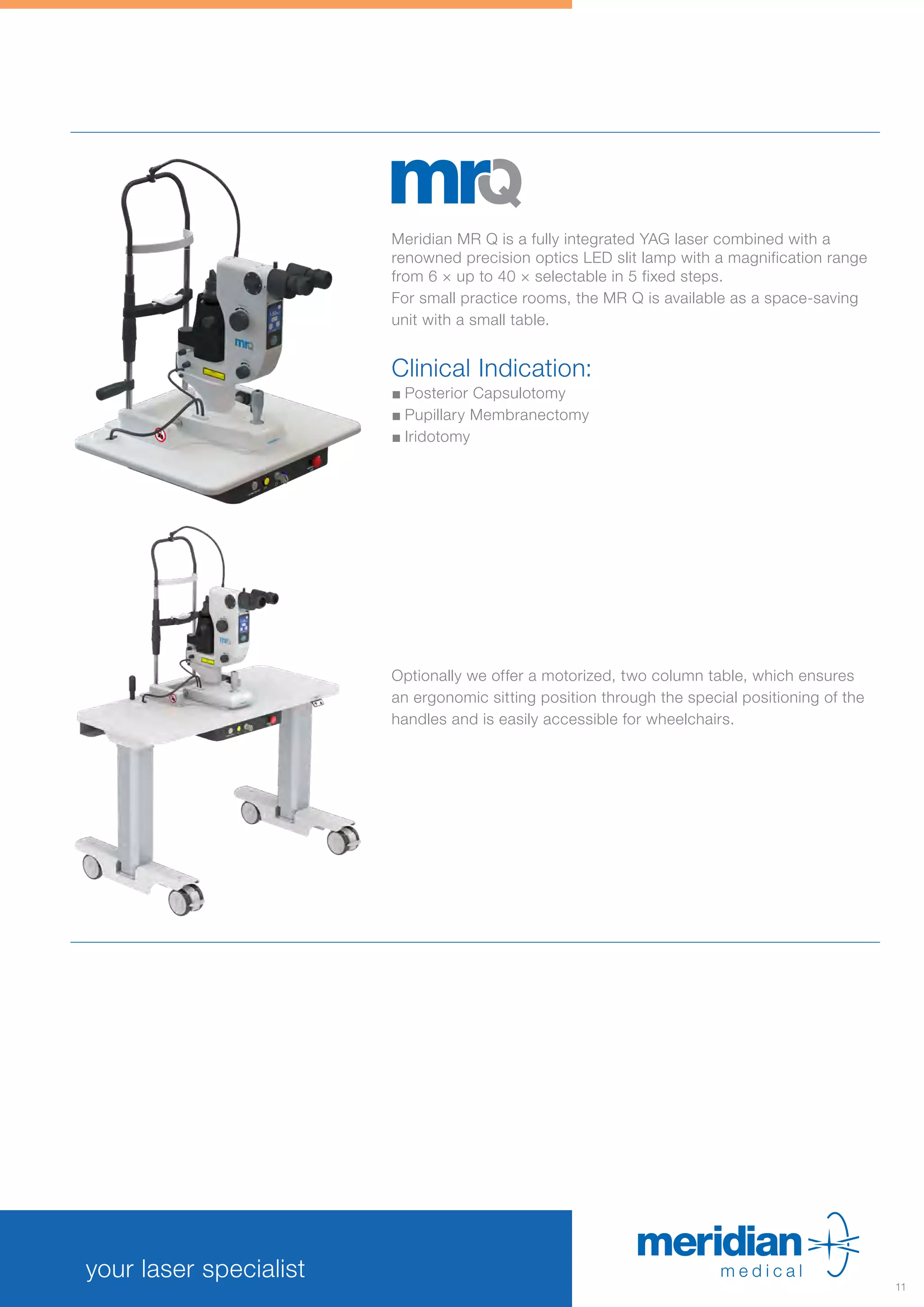 Meridian product catalogue PDF