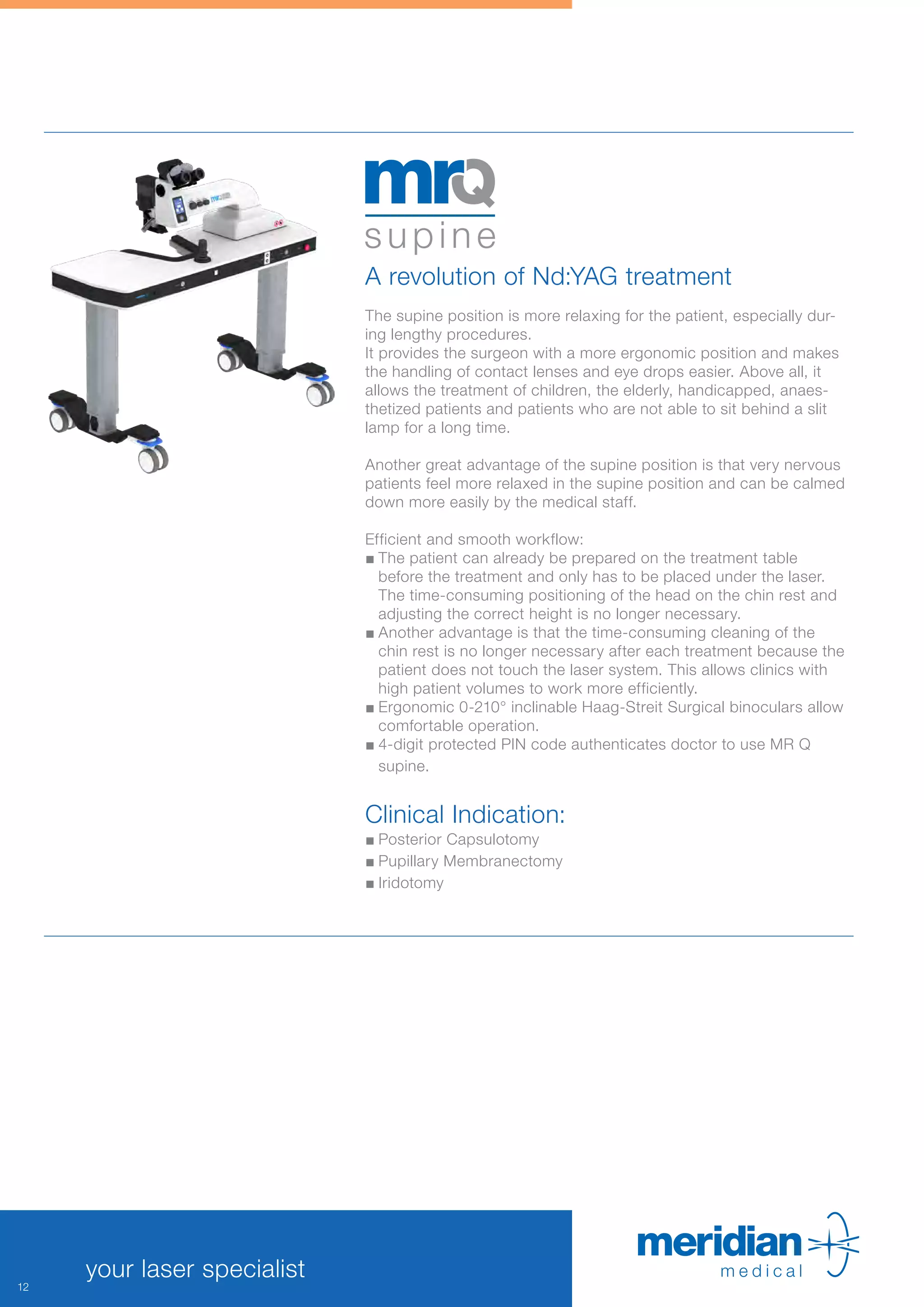 Meridian product catalogue PDF