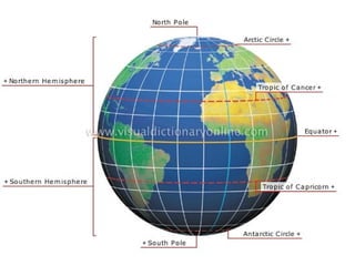 Parallels And Meridians Map Meridians And-Parallels