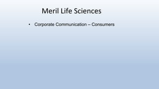 Meril lifesciences   strategy + creative + content platform