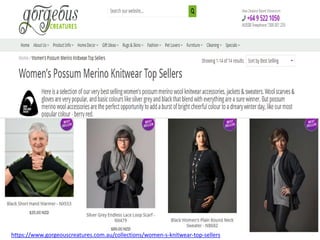 https://www.gorgeouscreatures.com.au/collections/women-s-knitwear-top-sellers
 