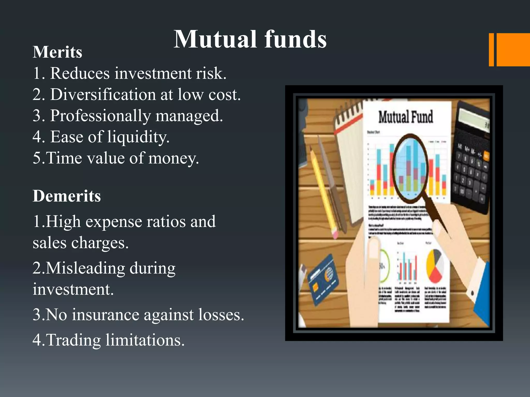 Merits & demerits of types of investment | PPTX