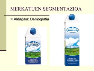 MERKATUEN SEGMENTAZIOA Aldagaia: Demografia 