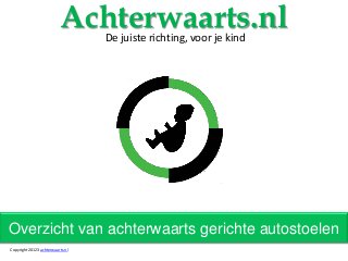 Overzicht van achterwaarts gerichte autostoelen
Achterwaarts.nlDe juiste richting, voor je kind
Copyright 20123 achterwaarts.nl
 