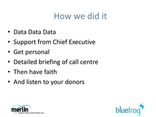 Legacies being split more ways