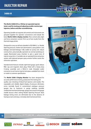 Merlin Marine Test Equipment | PDF