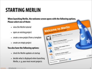 MerlinUserGuide | PDF