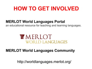 Open and Free Collections Merlot World Languages