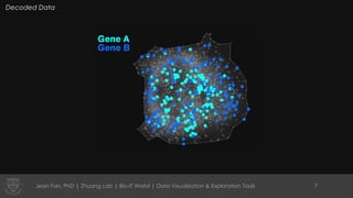 Jean Fan, PhD | Zhuang Lab | Bio-IT World | Data Visualization & Exploration Tools 7
Decoded Data
 