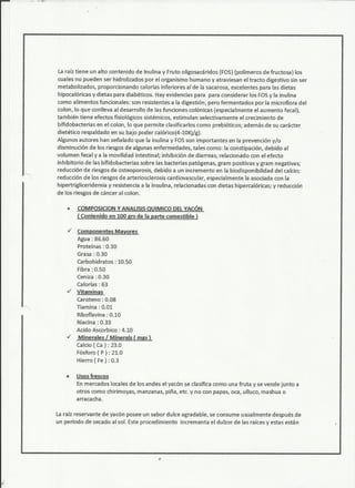 Mermelada de yacon