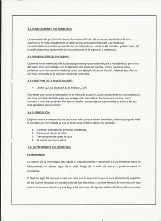 Mermelada de yacon