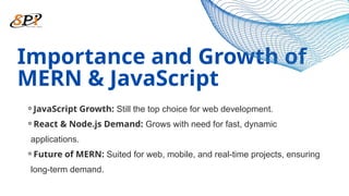 MERN STACK SUMMER TRAINING ( FULL STACK ROADMAP) | PPTX