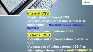 MERN Stack Training in Hyderabad - MERN Stack Training Course in ...