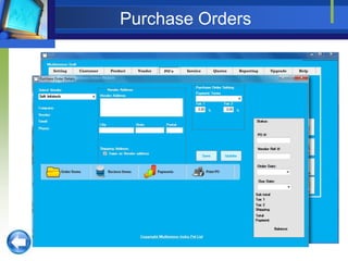 Purchase Orders
 