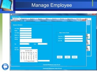 Manage Employee
 