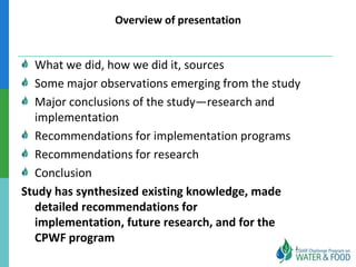 Ethiopian Water and Land Management programs over 35 years: Lessons learned and to be learned