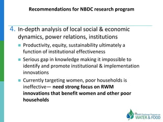 Ethiopian Water and Land Management programs over 35 years: Lessons learned and to be learned