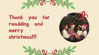 Thank you for
readding and
merry
christmas!!!
 
