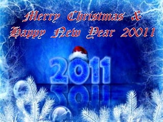 Merry Christmas & Happy New Year 20011 