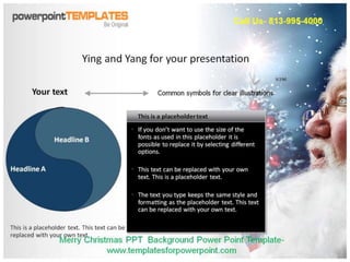 Merry Christmas PPT Background Powerpoint Template 