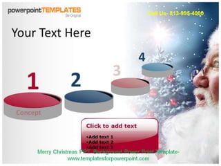 Merry Christmas PPT Background Powerpoint Template 