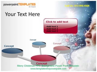 Merry Christmas PPT Background Powerpoint Template 