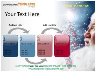 Merry Christmas PPT Background Powerpoint Template 